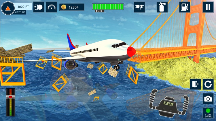 Plane Simulator Crash Landing