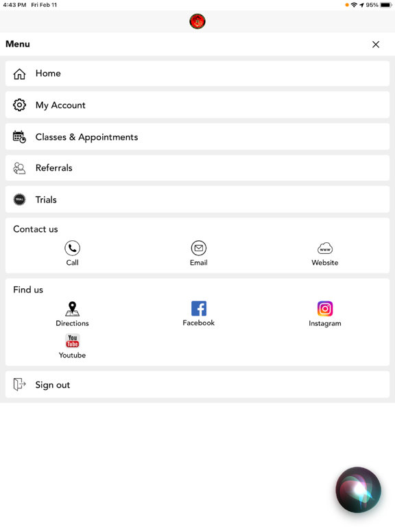 Gedman's Black Belt Academy iPad screenshot 7 - Health & Fitness app