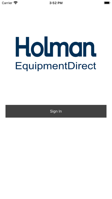Holman Equipment Direct Screenshot