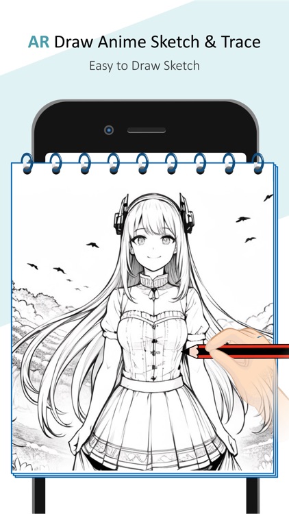 AR Draw Anime Sketch & Trace