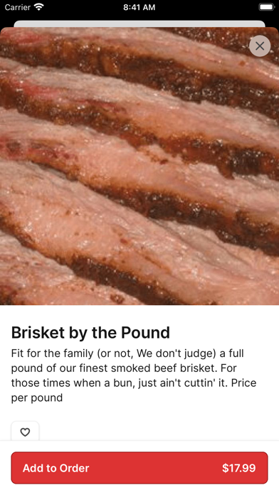 Reggie's BBQ Screenshot
