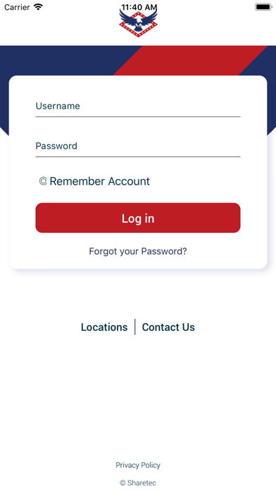 PBA Federal Credit Union Screenshot