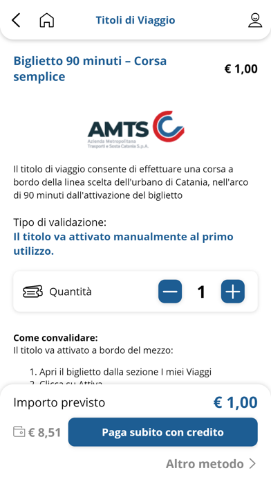 AMTS Catania Screenshot