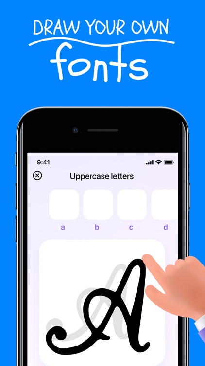 Font Maker: Cursive Keyboard screenshot-3