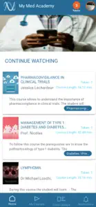 Mymedacademy LMS screenshot #2 for iPhone