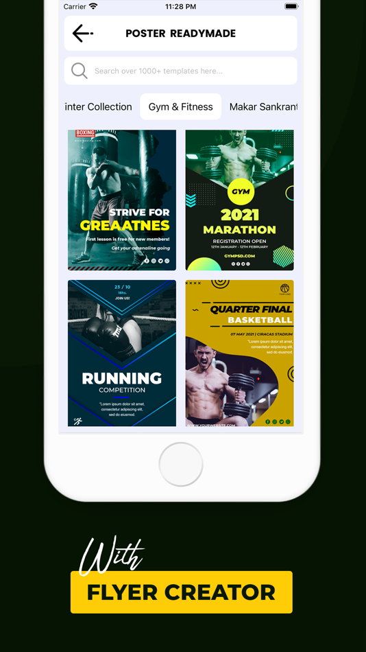 #4. Poster Flyer Maker & Creator (iOS) De: piyush chudasama