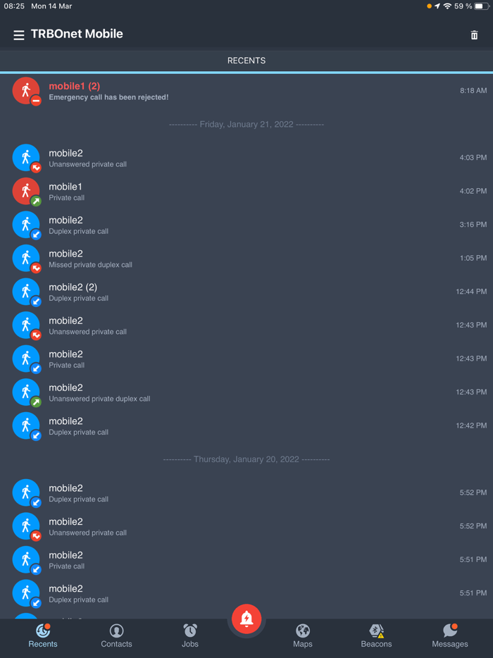 TRBOnet Mobile Client