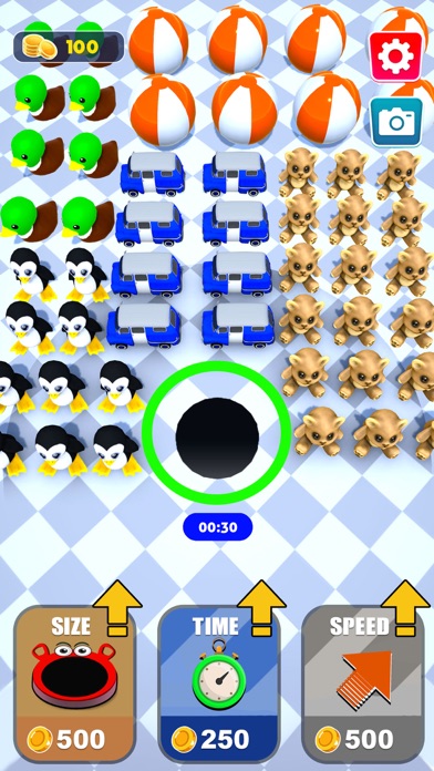 Toys Hoarder  Hole n Fill Game Screenshot