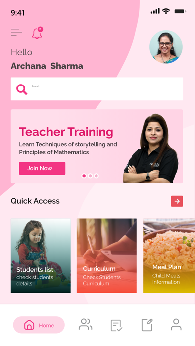 Petals Teacher Connect Screenshot