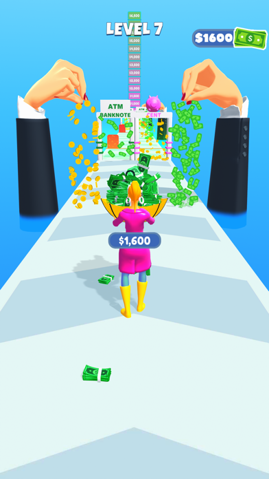 Rain Of Money 3D Screenshot