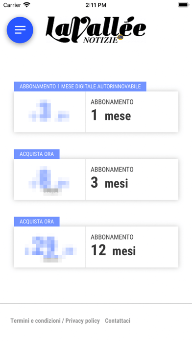 La Vallèe Notizie Screenshot