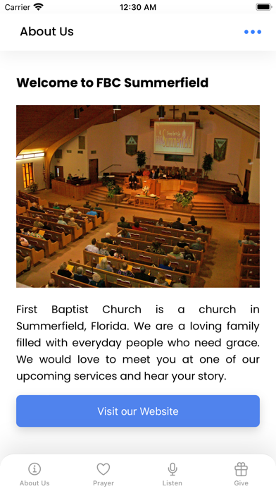 First Baptist of Summerfield Screenshot