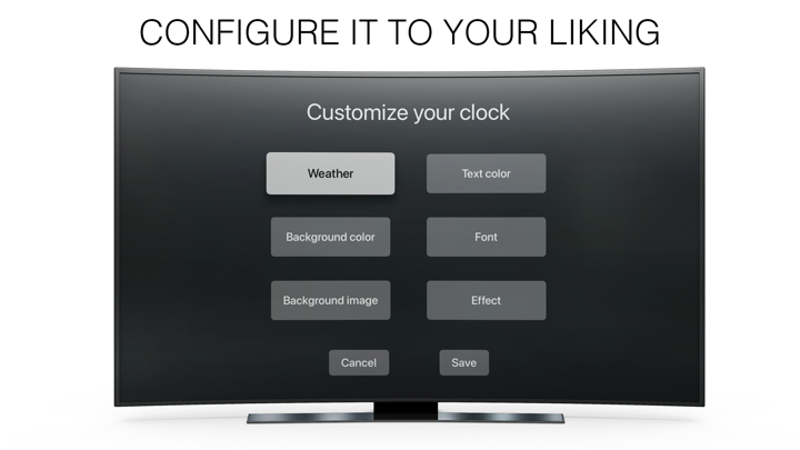 Screenshot #3 pour Clock TV Watch Time on your Tv