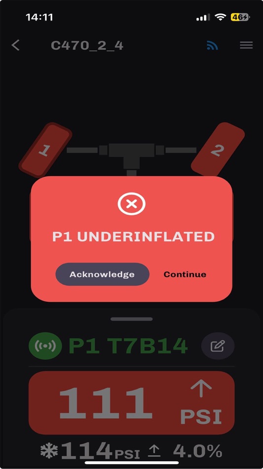 #2. IP adjustment supporter (iOS) Podle: Bridgestone Mining Solutions Technology Slovakia s.r.o.