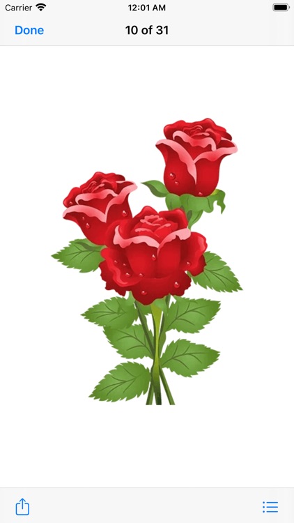RoseDay Flower of Love Sticker