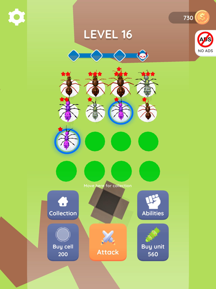 Bug Survivor Ants Clash