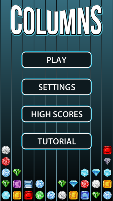 Columns - Match Falling Jewels Screenshot