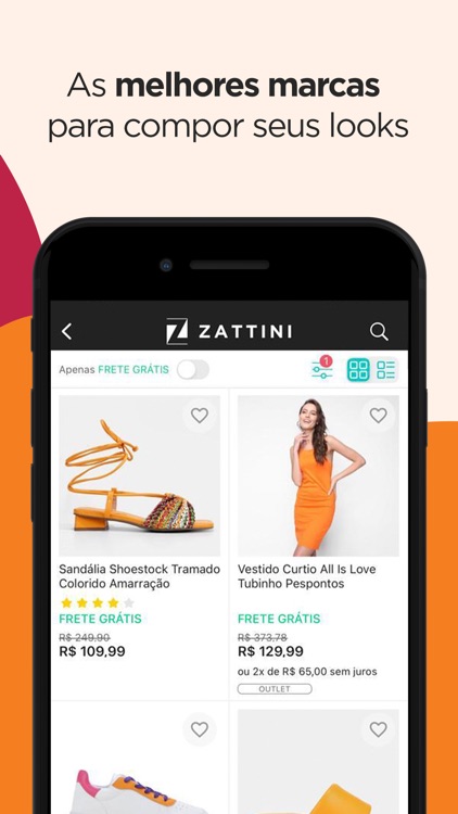 Zattini: ofertas de roupas