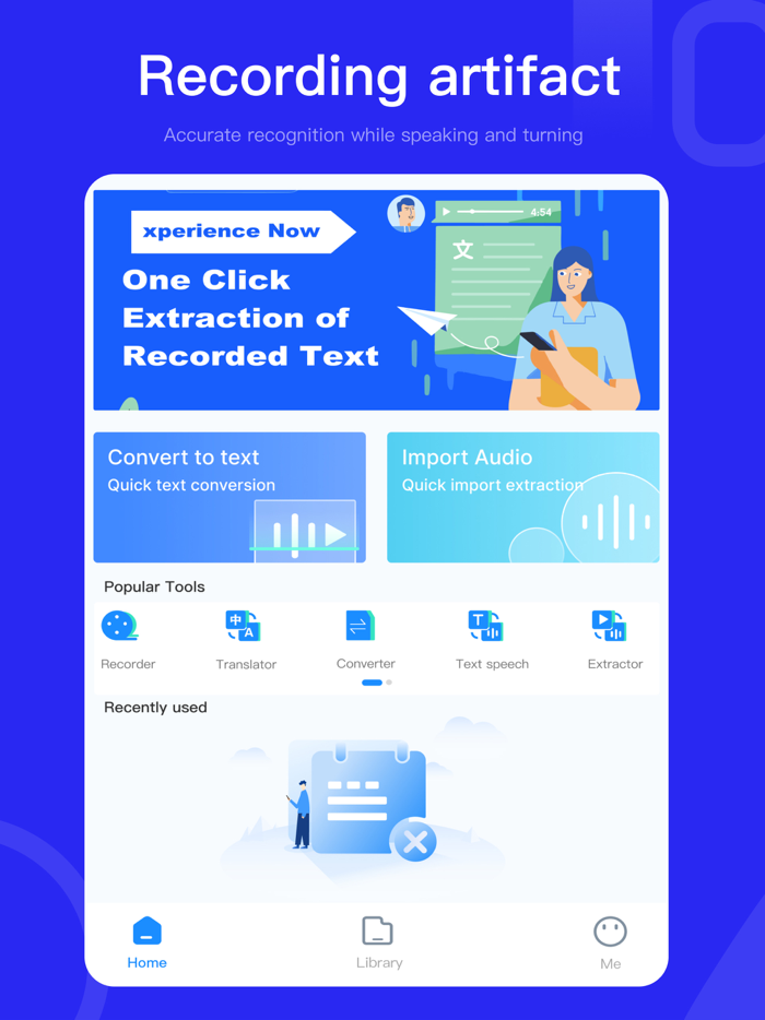 Speech to text-Audio Editandclip