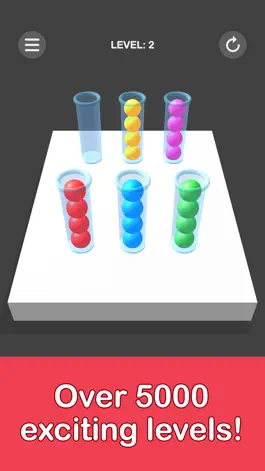 Game screenshot Сортировать шарики apk