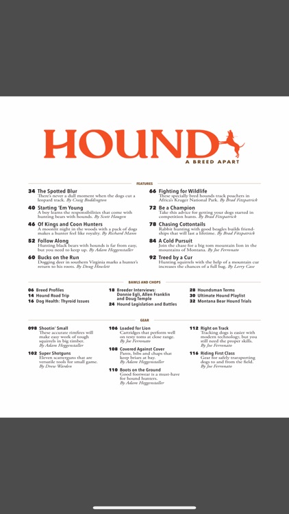 Hound Magazine screenshot-4