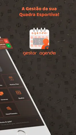 Game screenshot Gestor Agendei Quadras apk