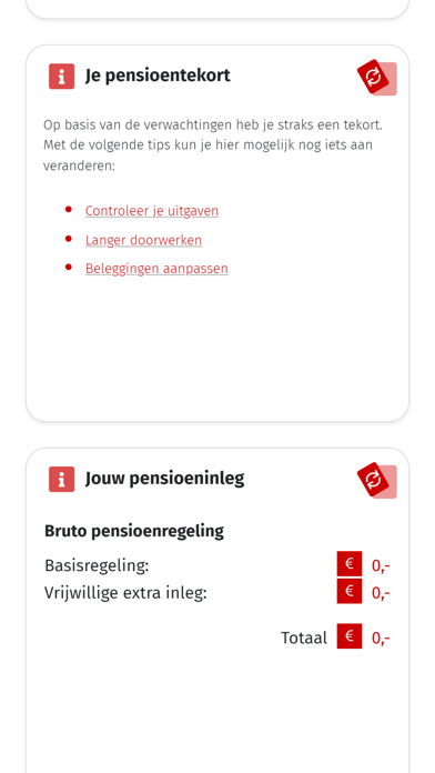 MijnZwitserlevenPensioen Screenshot