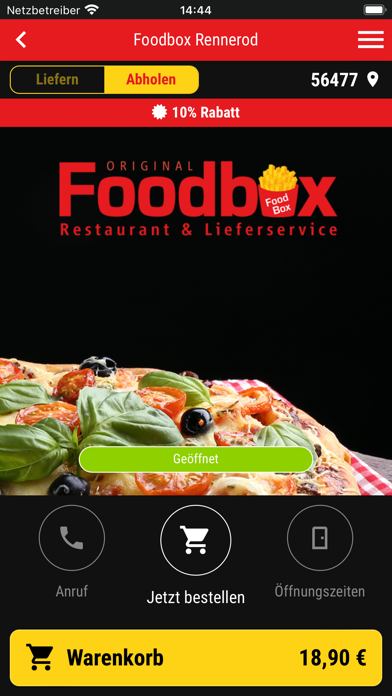 Foodbox Original Screenshot