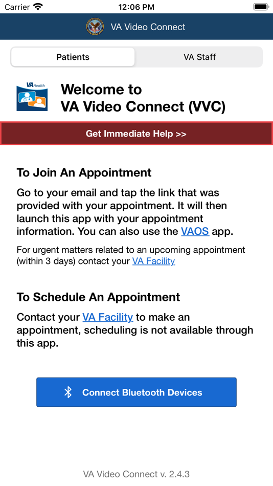 VA Video Connect - 2.9.6 - (iOS)