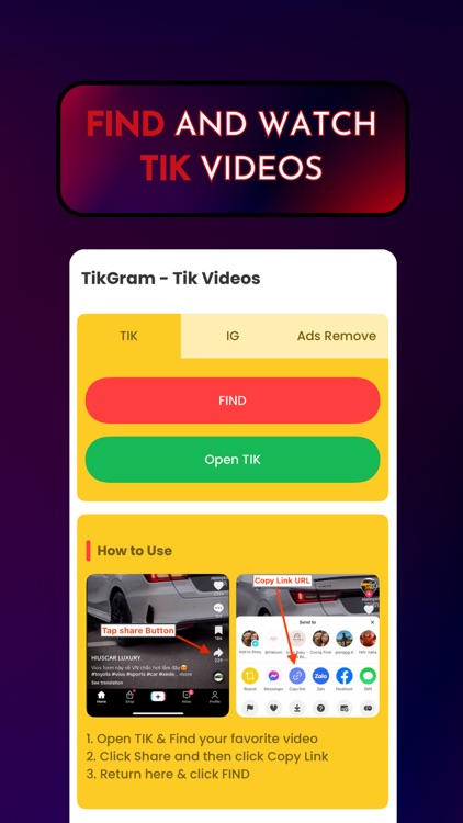 TikGram - Tik Videos