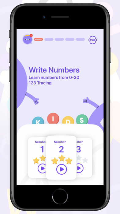 Write Numbers : Tracing 123 Screenshot