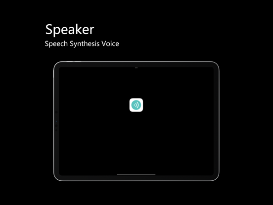 Speaker-Speech Synthesis Voice iPad screenshot 2 - Productivity app