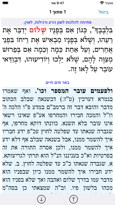 Esh Hafetz Hayim Screenshot