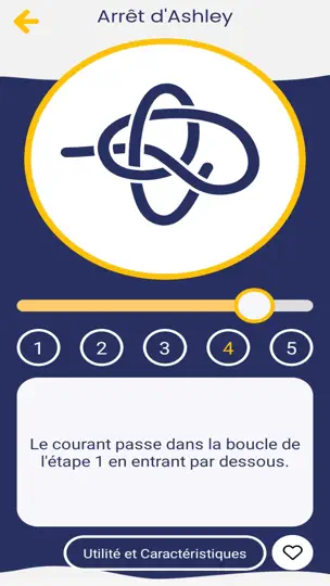 Capture d'écran de Marine Knots Lite sur iPhone 4