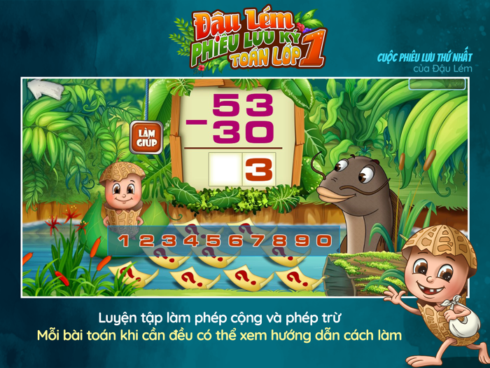 Đậu Lém Phiêu lưu ký - Toán 1