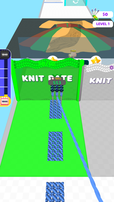 Knit Runner! Screenshot