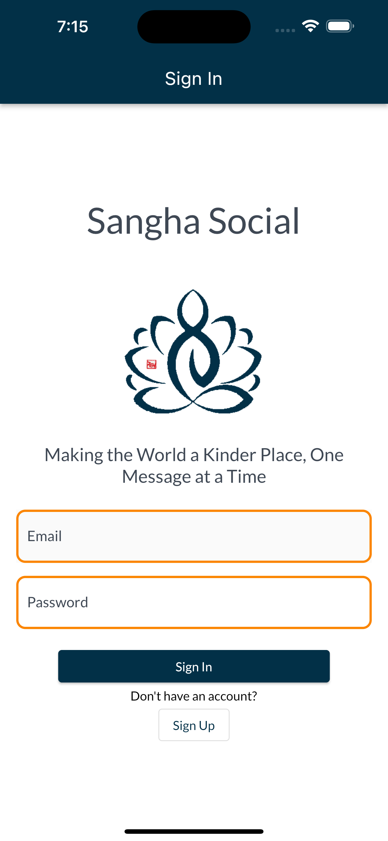 Sangha Social Media