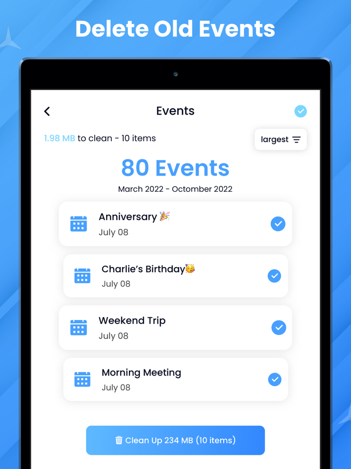 CleanUp Storage Phone Cleaner