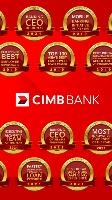 CIMB Bank Philippines Screenshot