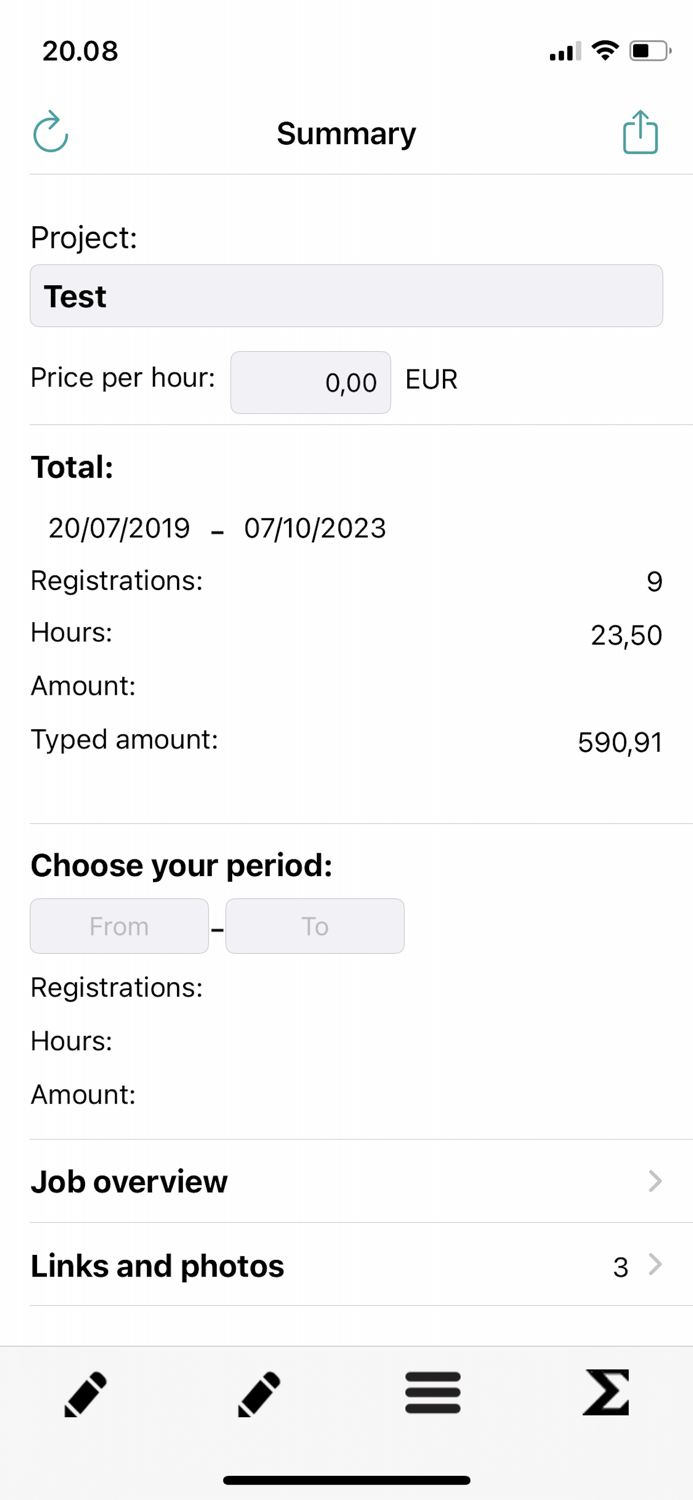 Time Recording - Easy