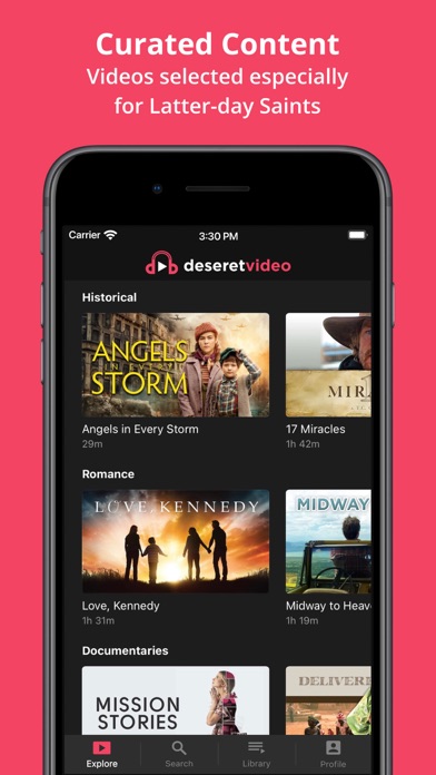 Deseret Video Screenshot