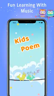 kids poem rhymes iphone screenshot 2