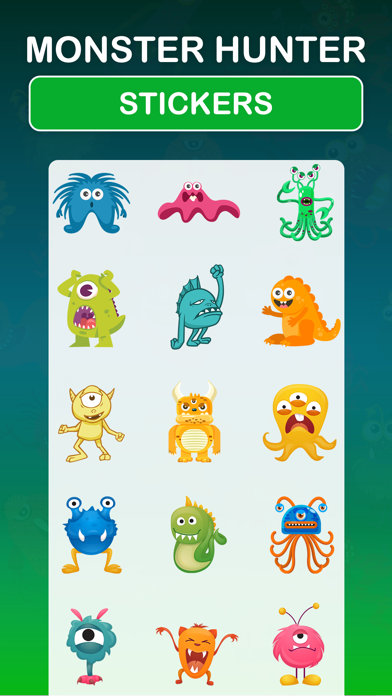 Monster Hunter Stickers Pack Screenshot