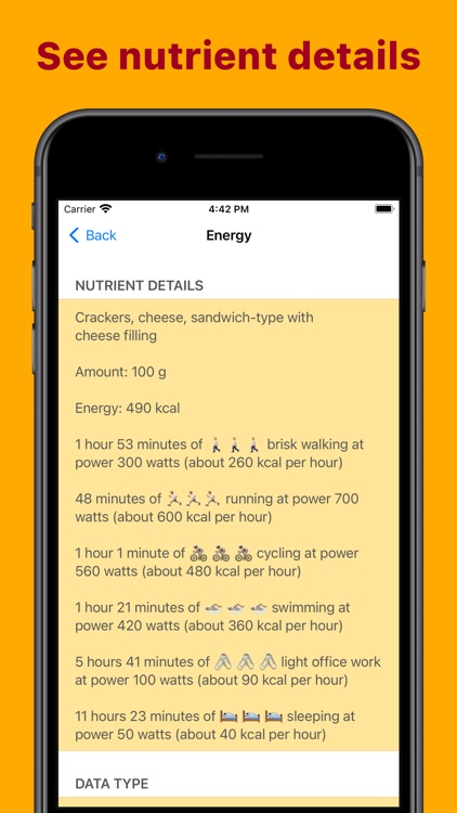Foodwatts Nutrients screenshot-5