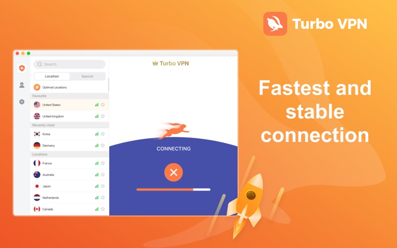 Turbo VPN: Unlimited VPN Proxy Screenshot