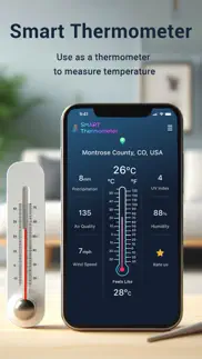 smart temperature thermometer+ iphone screenshot 1