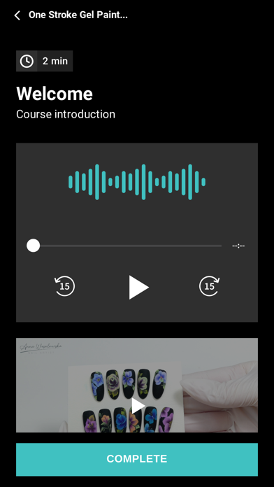 AW Nail Art Courses Online Screenshot