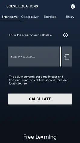 Game screenshot Solve the equations mod apk