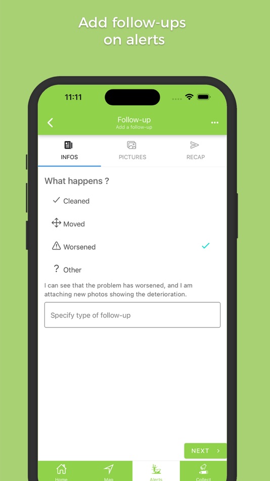 #4. Clean4green (iOS) By: GREEN DYNAMICS