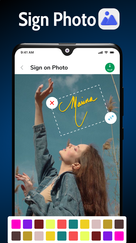 #1. Signature Maker Sign Documents (iOS) 由: Zain ul Abdin